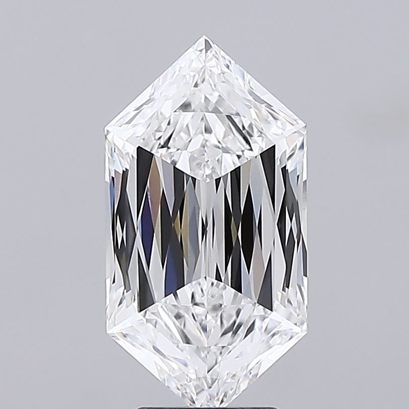 3.98 ct lab-grown Hexagonal Diamond