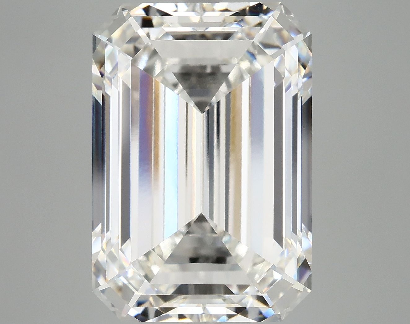 11.37 ct. emerald Lab Grown Diamond front image