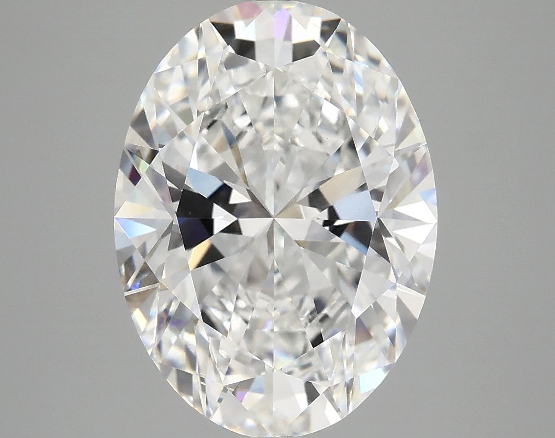 5.02 ct. oval Lab Grown Diamond front image