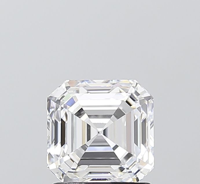 1.56 ct lab-grown Asscher Diamond