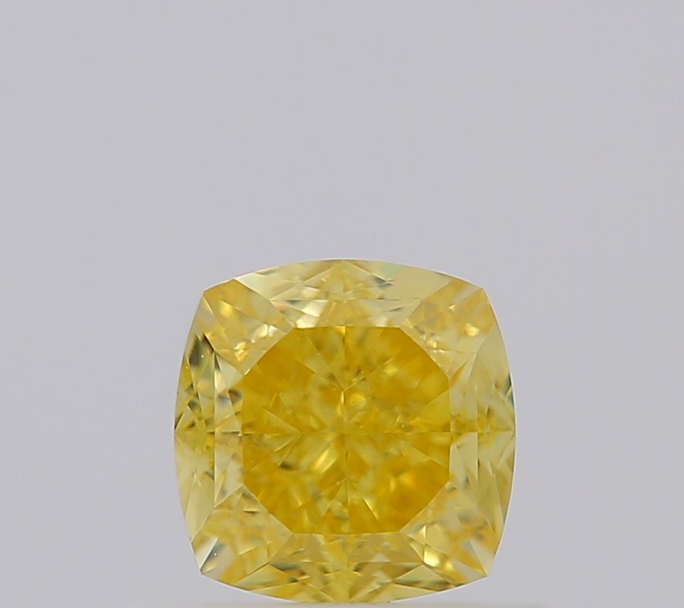 Diament 0.72 ct Fancy Vivid Yellow/VS2