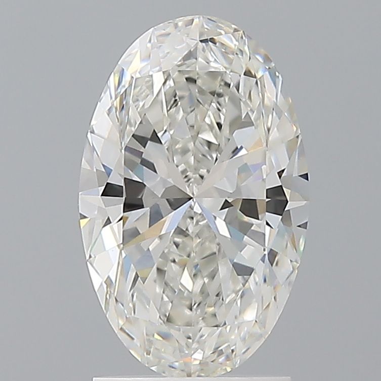 2.09 ct. oval Lab Grown Diamond front image