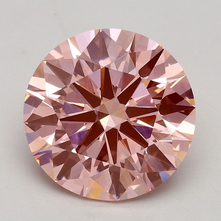2.18 ct. round Lab Grown Diamond front image