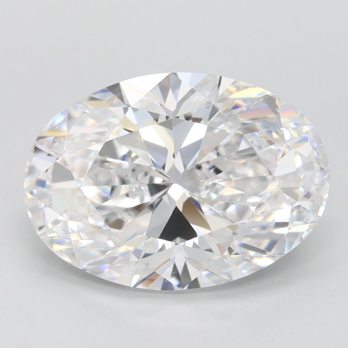3.55 ct. oval Lab Grown Diamond front image