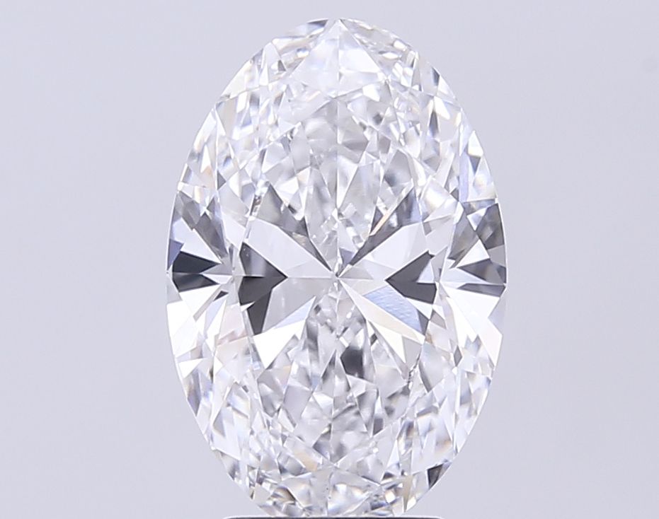 4.01 ct. oval Lab Grown Diamond front image