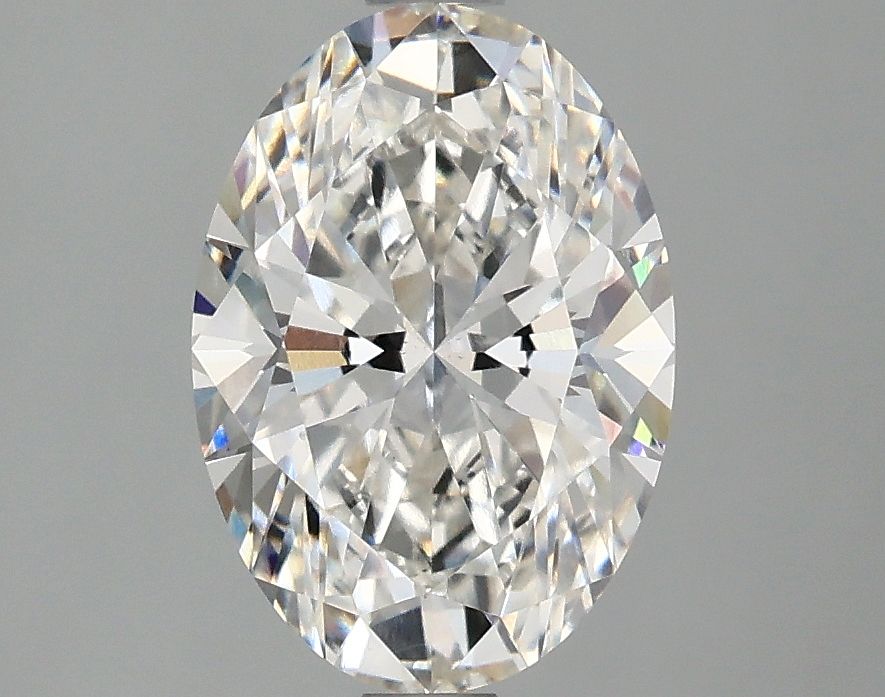 2.06 ct. oval Lab Grown Diamond front image