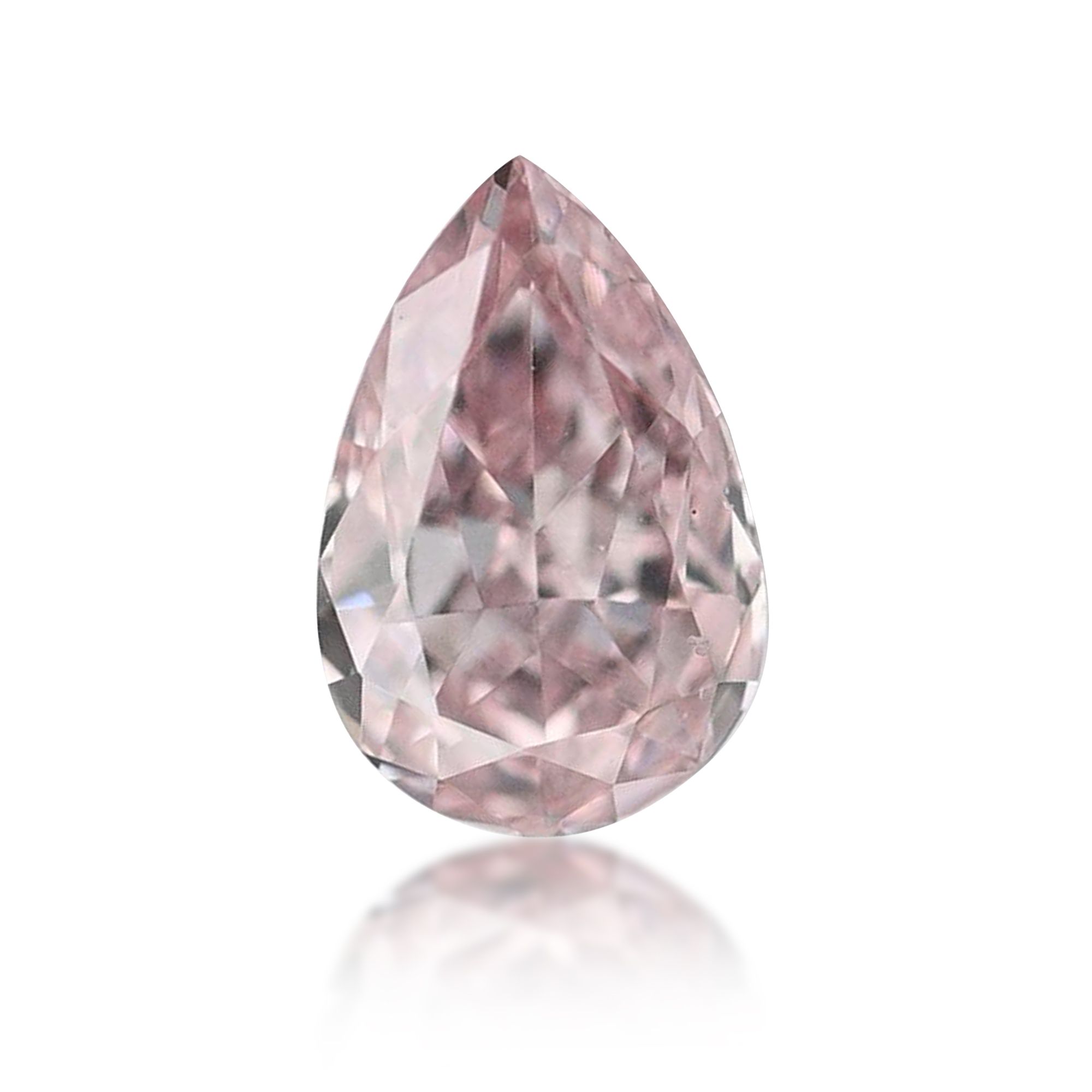 Diament 0.05 ct Fancy Orangey Pink/