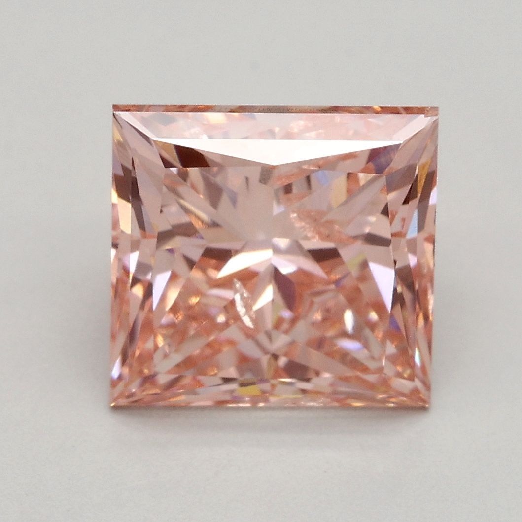 3.01 ct. princess Lab Grown Diamond front image