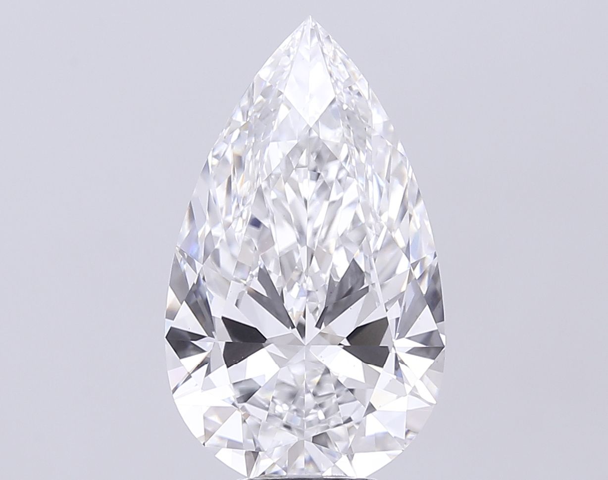 7.01 ct. pear Lab Grown Diamond front image