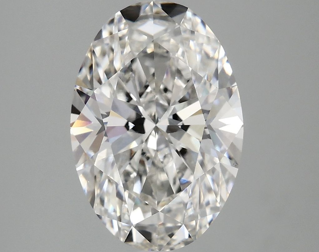 3.10 ct. oval Lab Grown Diamond front image
