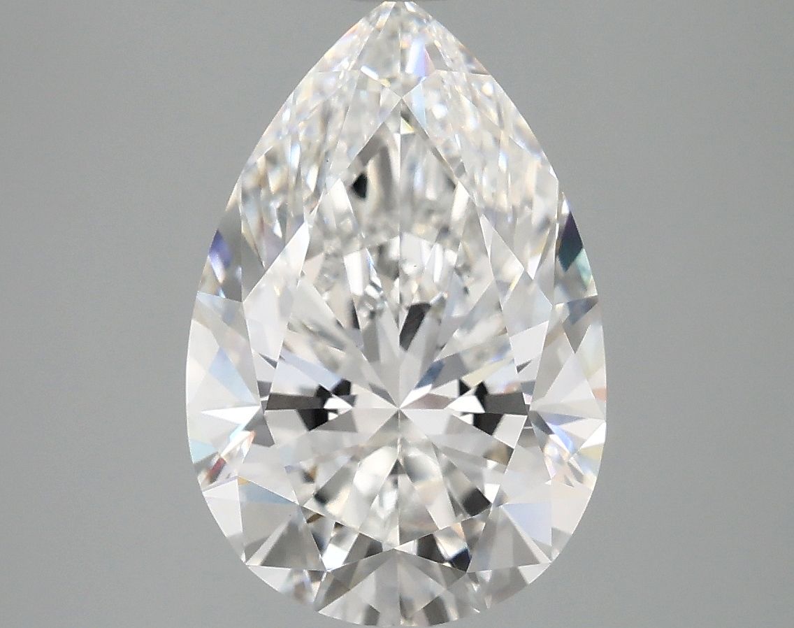 3.88 ct. pear Lab Grown Diamond front image