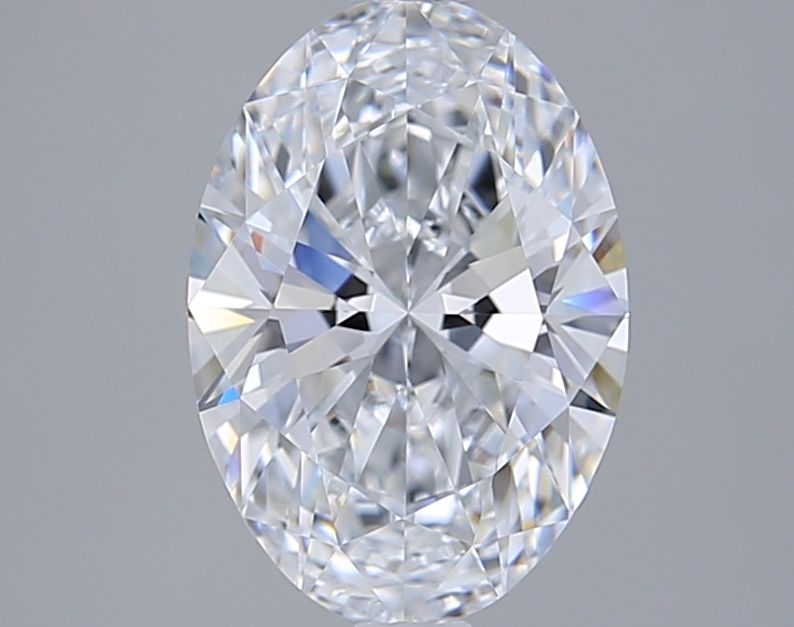 2.09 ct. oval Lab Grown Diamond front image
