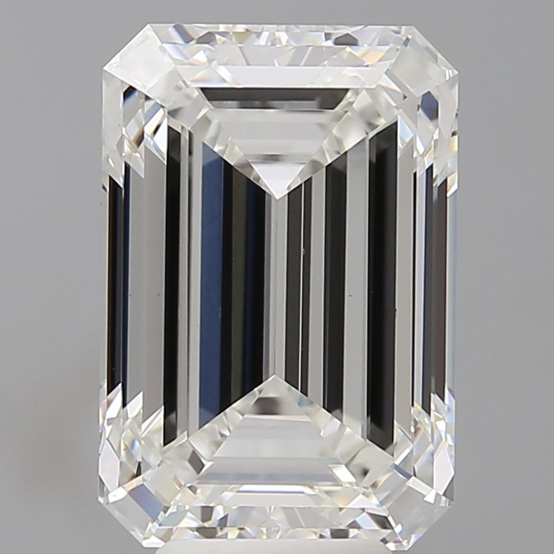 7.06 ct. emerald Lab Grown Diamond front image