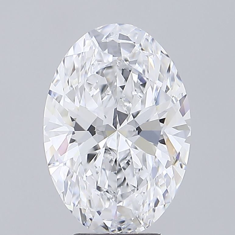 5.03 ct. oval Lab Grown Diamond front image