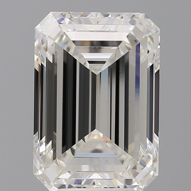 7.54 ct. emerald Lab Grown Diamond front image