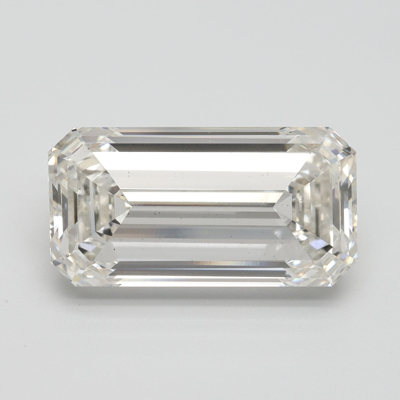 8.04 ct. emerald Lab Grown Diamond front image