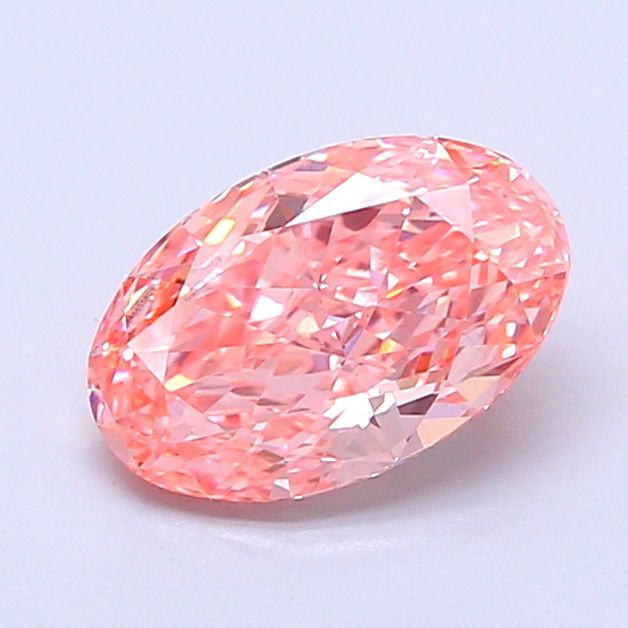 1.07 CT Fancy Vivid Pink OVAL