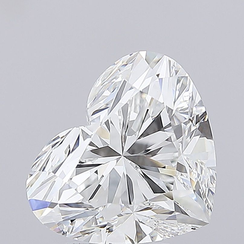 5.06 ct. heart Lab Grown Diamond front image