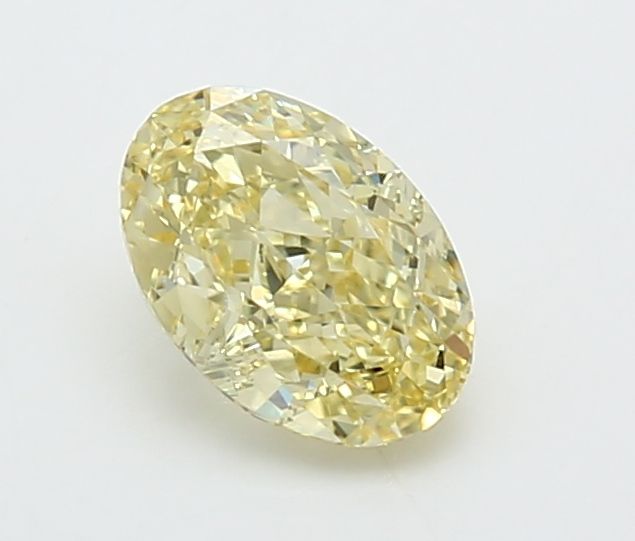 0.95 CT Fancy Intense Yellow OVAL