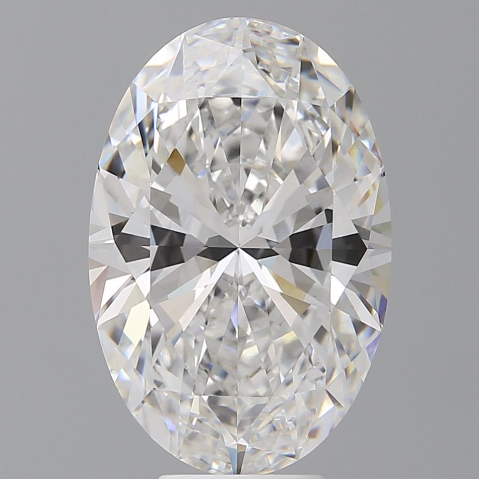 7.60 ct. oval Lab Grown Diamond front image