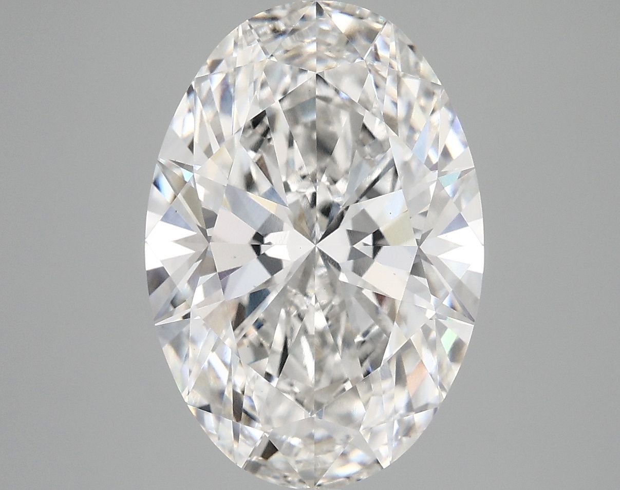 5.09 ct. oval Lab Grown Diamond front image