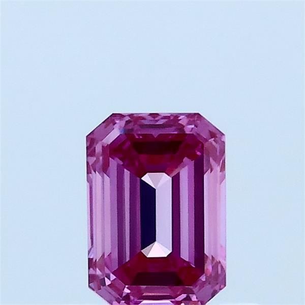 0.54 CT Fancy Vivid Pink EMERALD