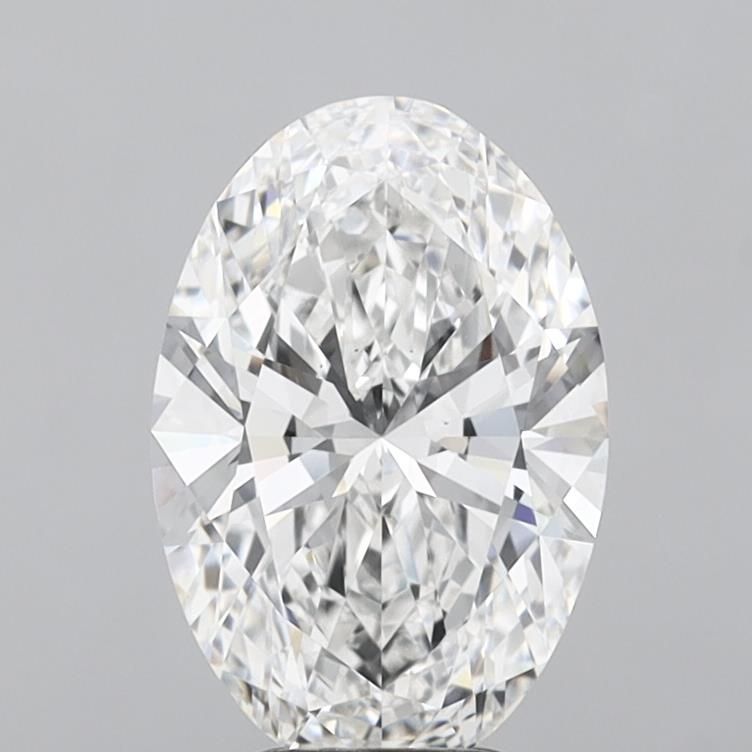 4.53 ct. oval Lab Grown Diamond front image