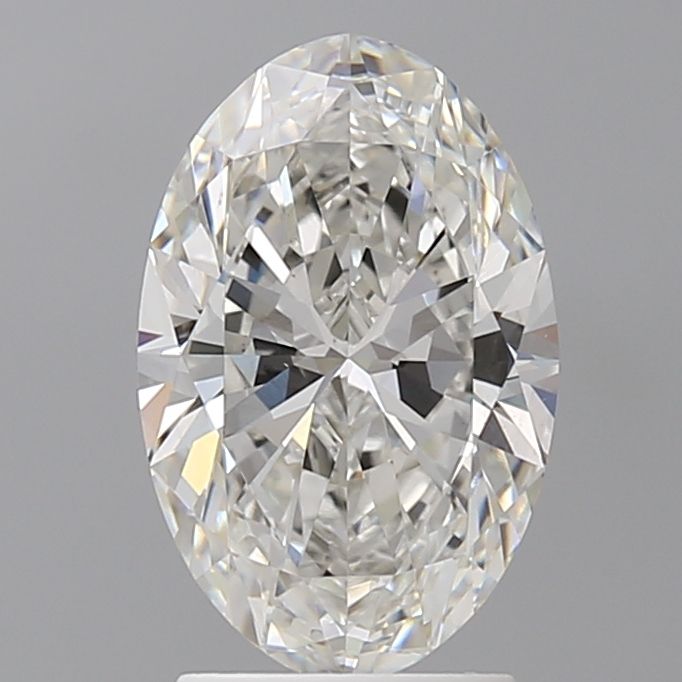2.51 ct. oval Lab Grown Diamond front image