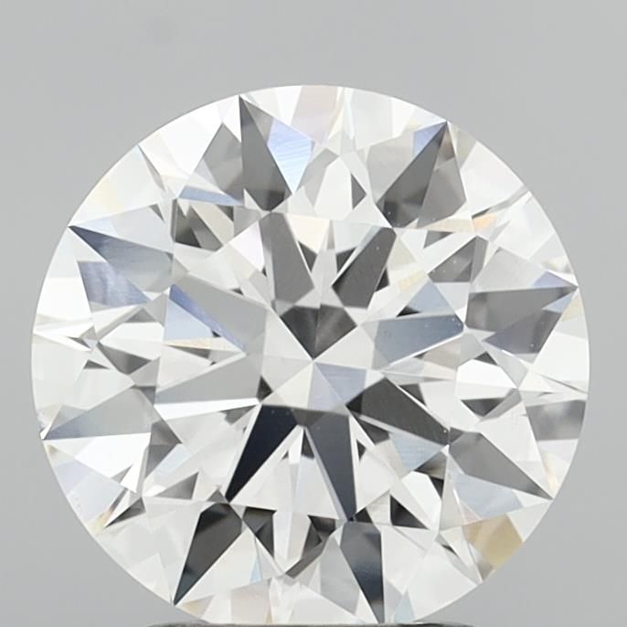 2.57 ct. round Lab Grown Diamond front image