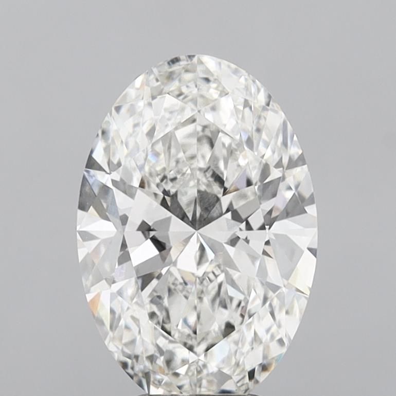 5.05 ct. oval Lab Grown Diamond front image