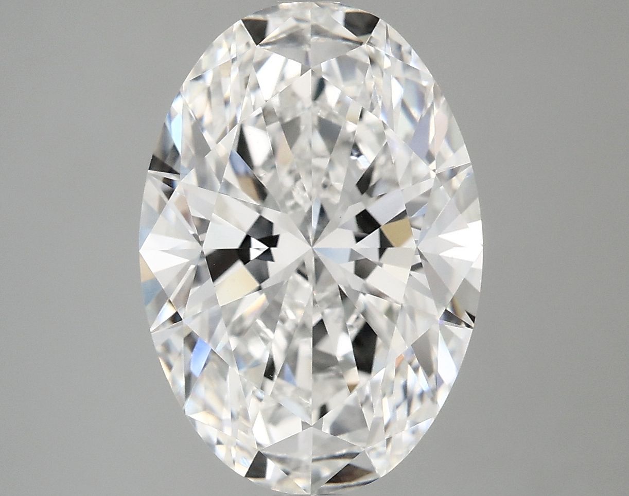 5.01 ct. oval Lab Grown Diamond front image
