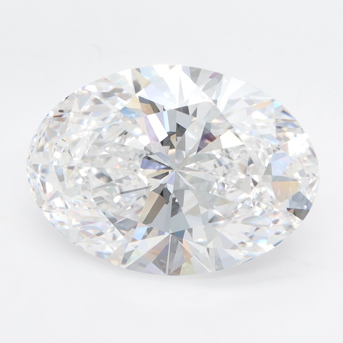 5.00 ct. oval Lab Grown Diamond front image