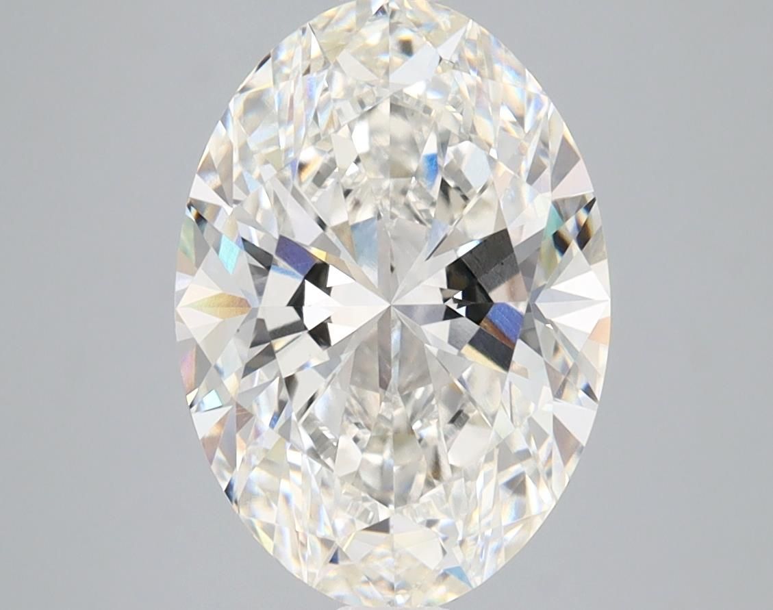 3.72 ct. oval Lab Grown Diamond front image