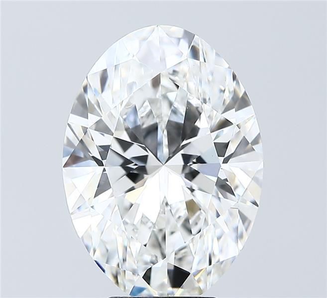 5.04 ct. oval Lab Grown Diamond front image