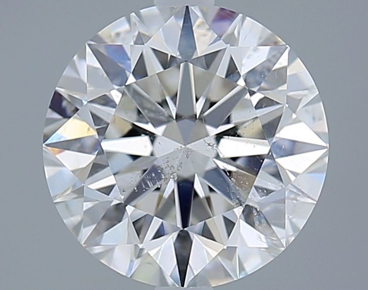 Diamant Rond 2.51 ct - Couleur G - Pureté SI2