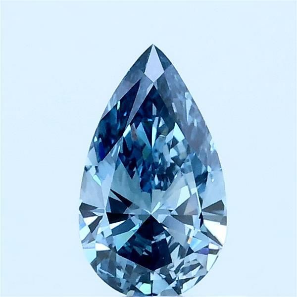 0.45 CT Fancy Vivid Blue PEAR
