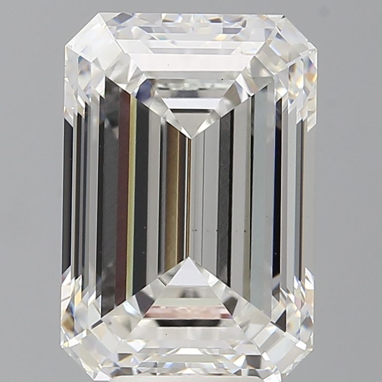 7.08 ct. emerald Lab Grown Diamond front image