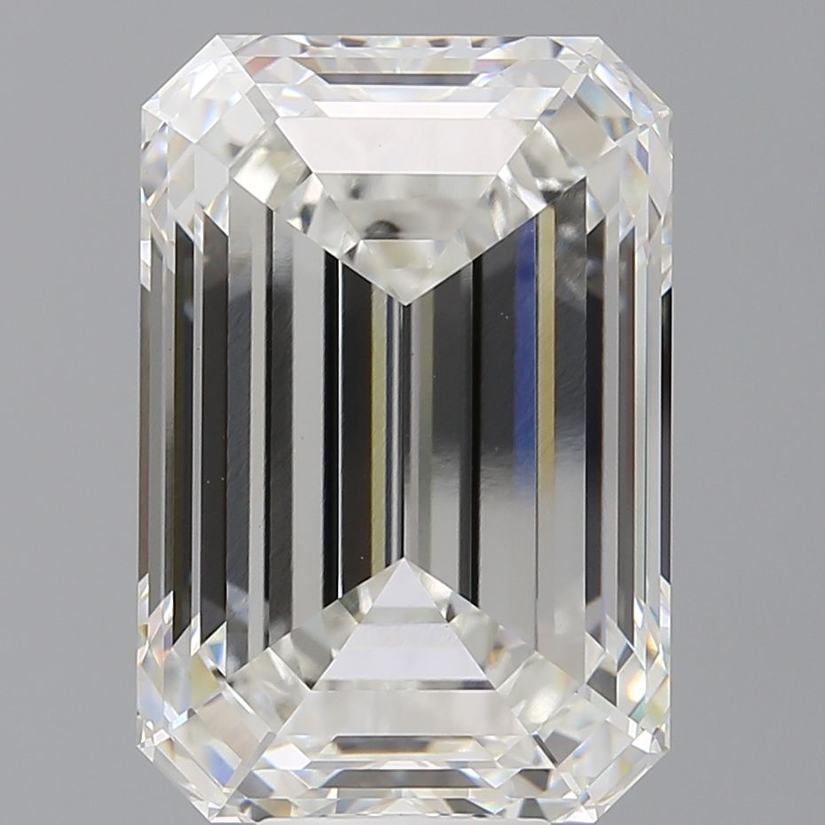 12.10 ct. emerald Lab Grown Diamond front image