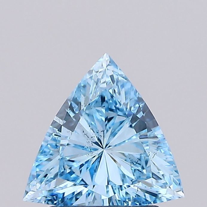 1.0 CT Fancy Vivid Blue TRIANGULAR