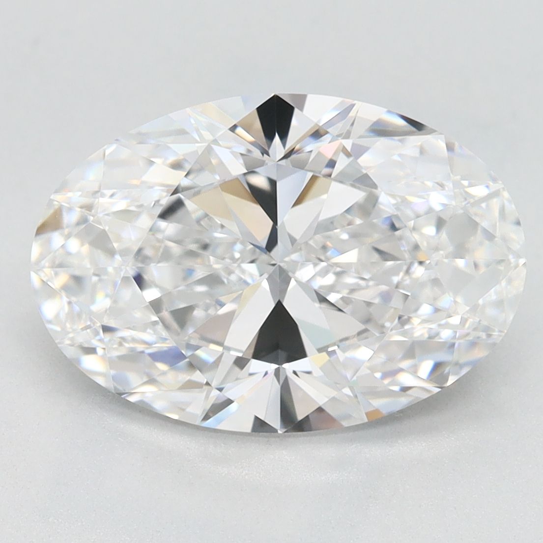 3.08 ct. oval Lab Grown Diamond front image