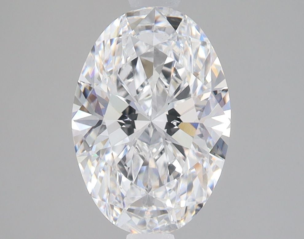 2.06 ct. oval Lab Grown Diamond front image