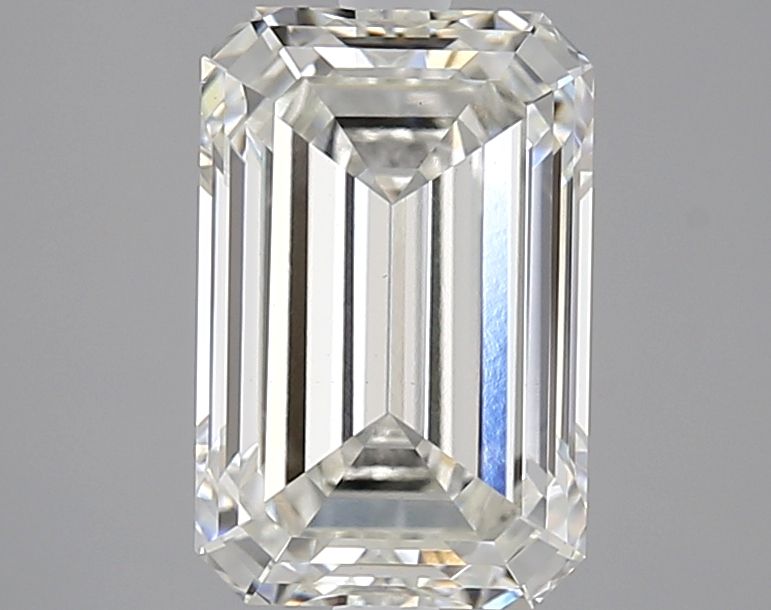 3.04 ct. emerald Lab Grown Diamond front image