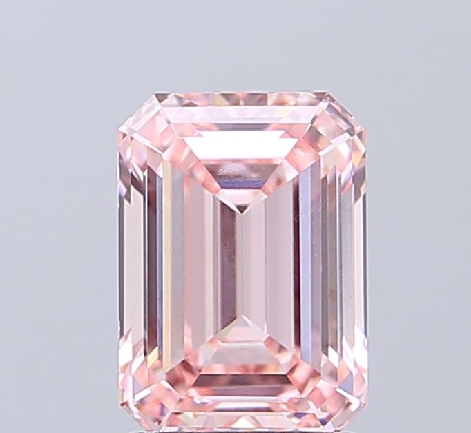 2.09 CT Fancy Intense Pink EMERALD