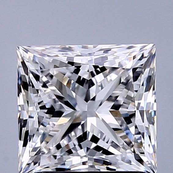 1.63 ct. princess Lab Grown Diamond front image