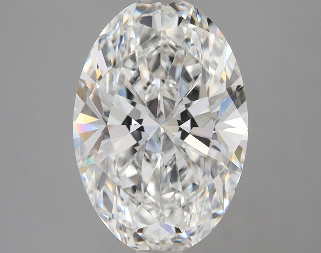 3.23 ct. oval Lab Grown Diamond front image