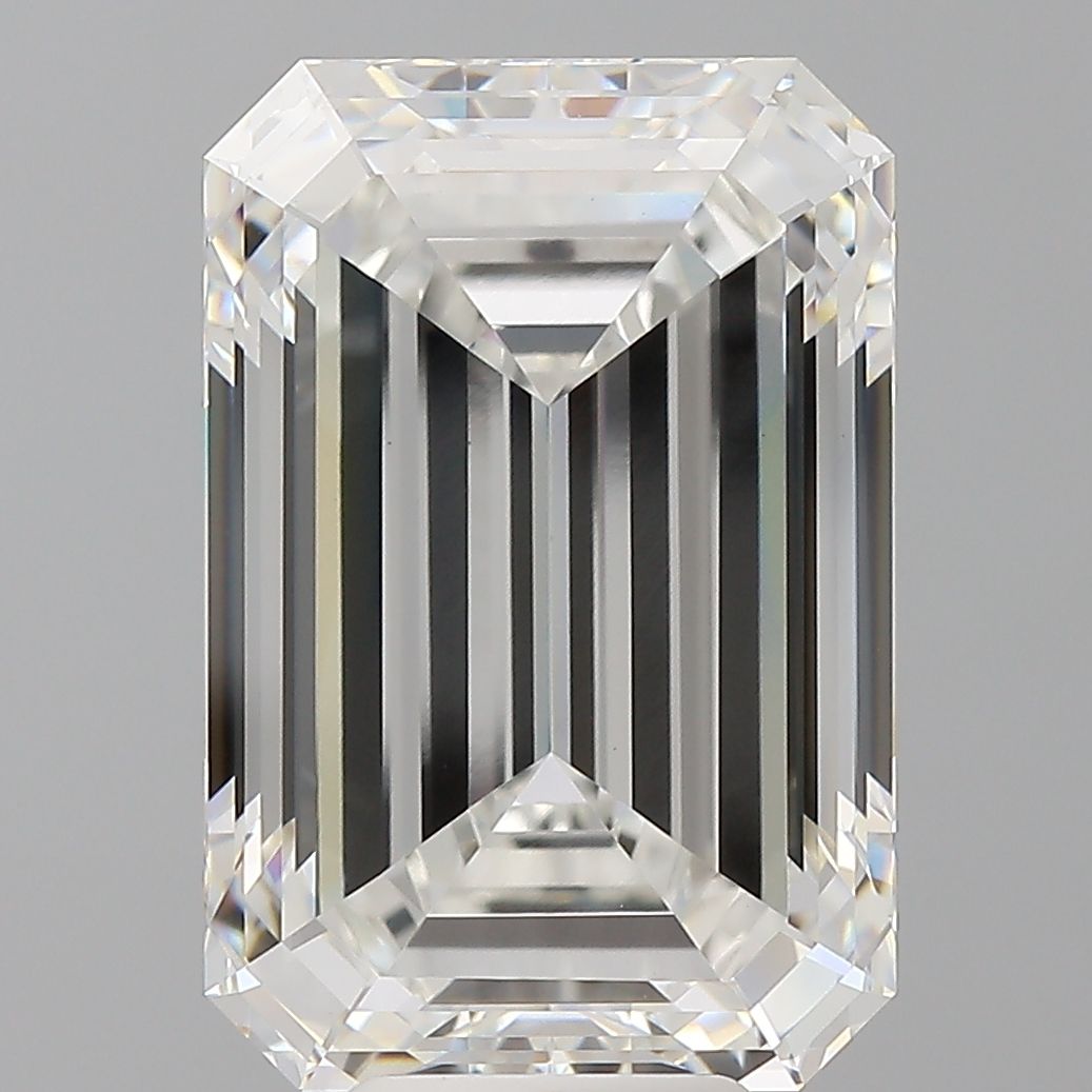 9.55 ct. emerald Lab Grown Diamond front image