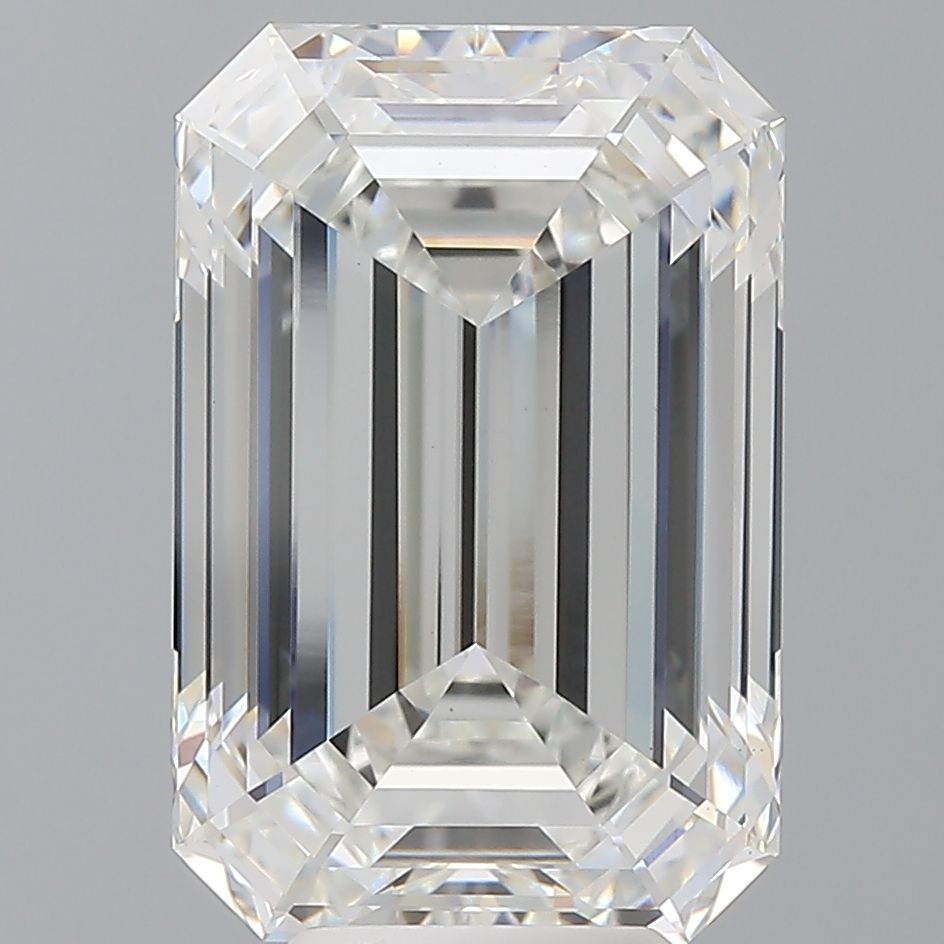 7.60 ct. emerald Lab Grown Diamond front image
