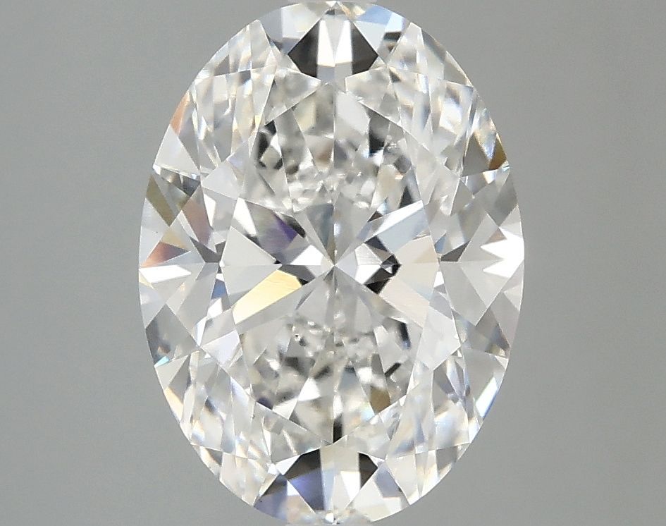 3.01 ct. oval Lab Grown Diamond front image