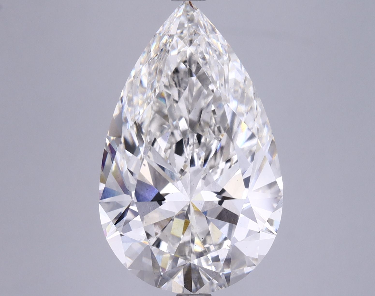 6.34 ct. pear Lab Grown Diamond front image