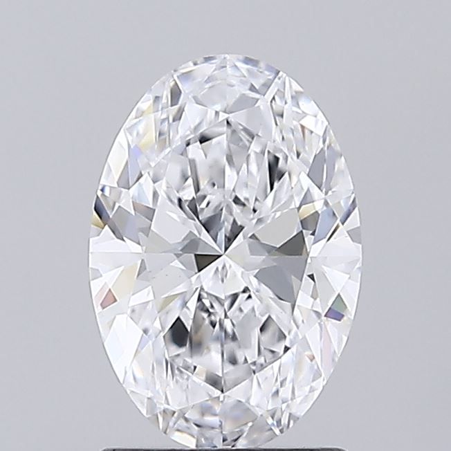 1.30 ct. oval Lab Grown Diamond front image